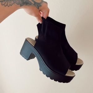 Nasty gal platform heels